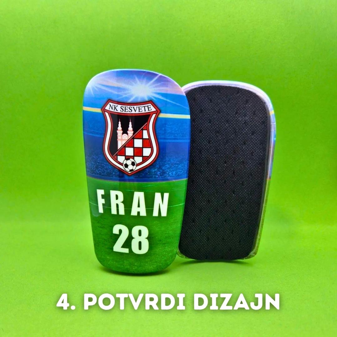 Personalizirani štitnici za nogomet